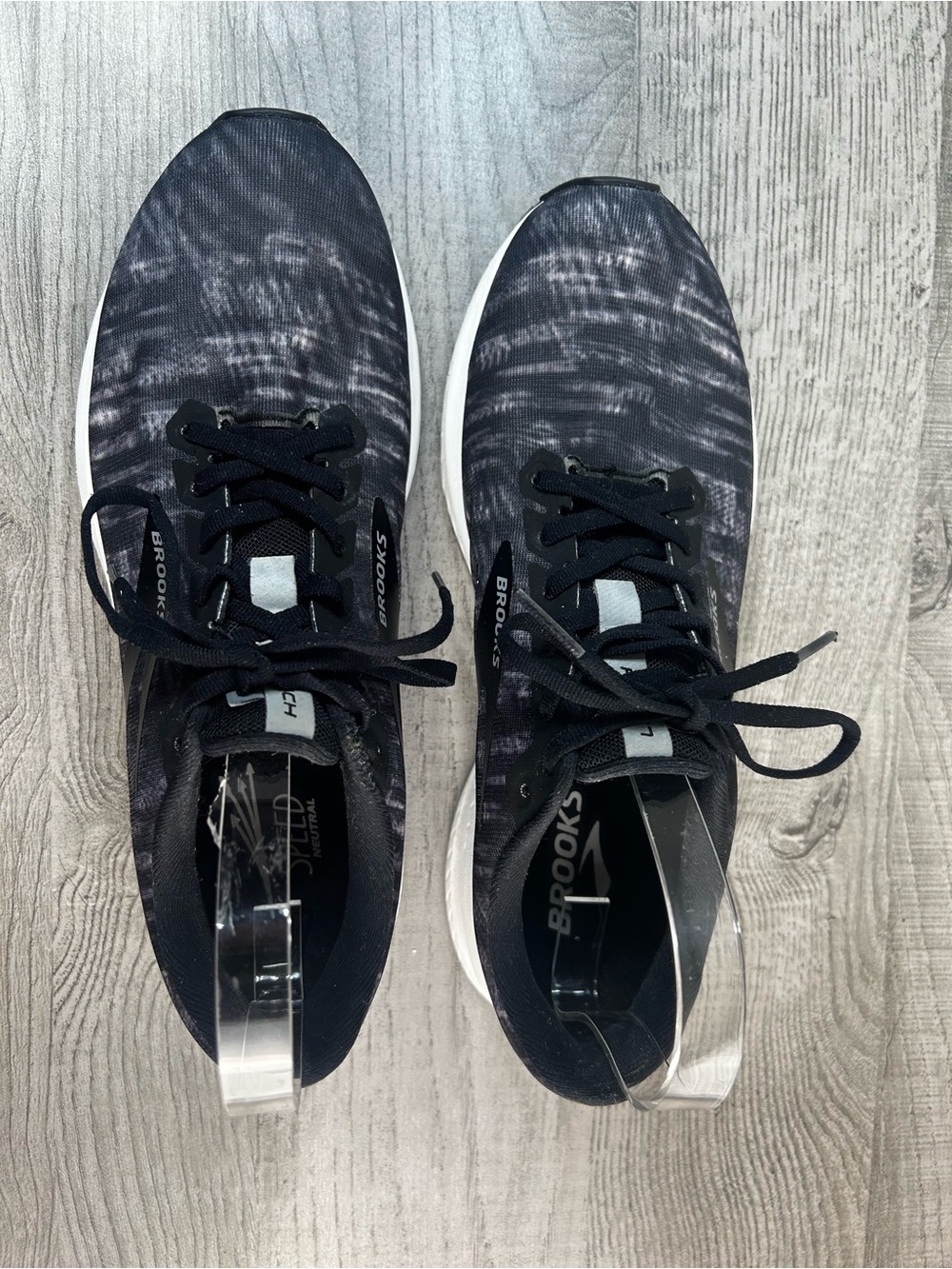 Brooks Launch 7 Black Marble Women’s Size 10.5 B Athletic SneakersRunning Shoes - Picture 5 of 13